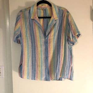 Rails Button Down Top